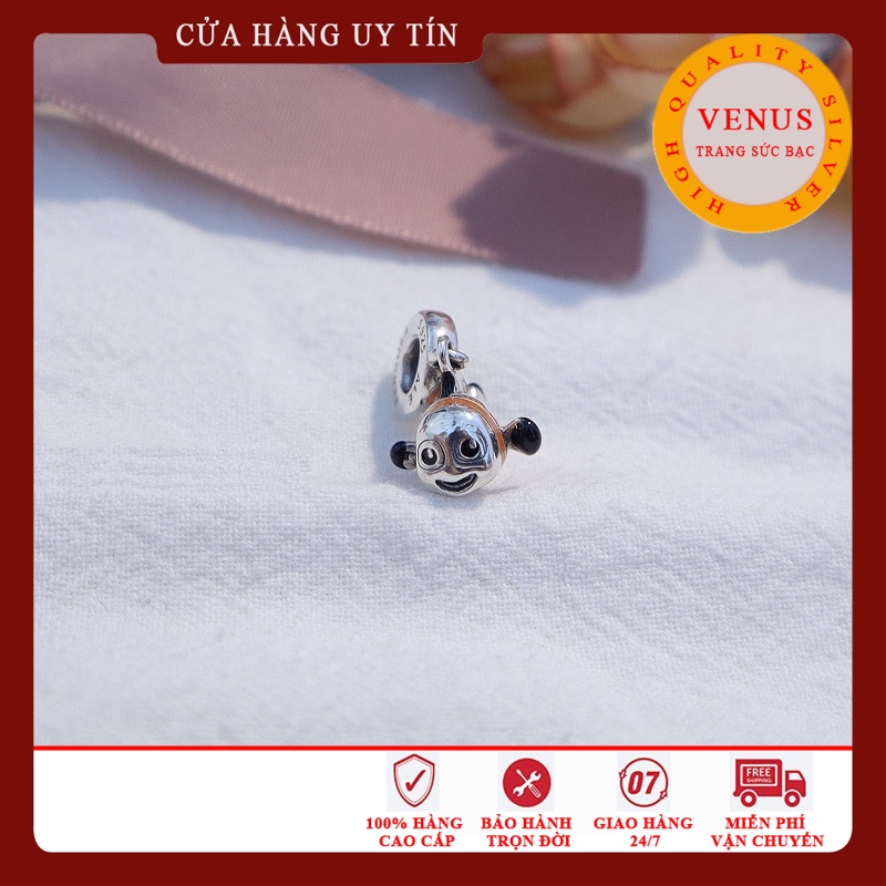 Charm Cá Vàng- Bạc 925- Trang Sức Bạc Venus