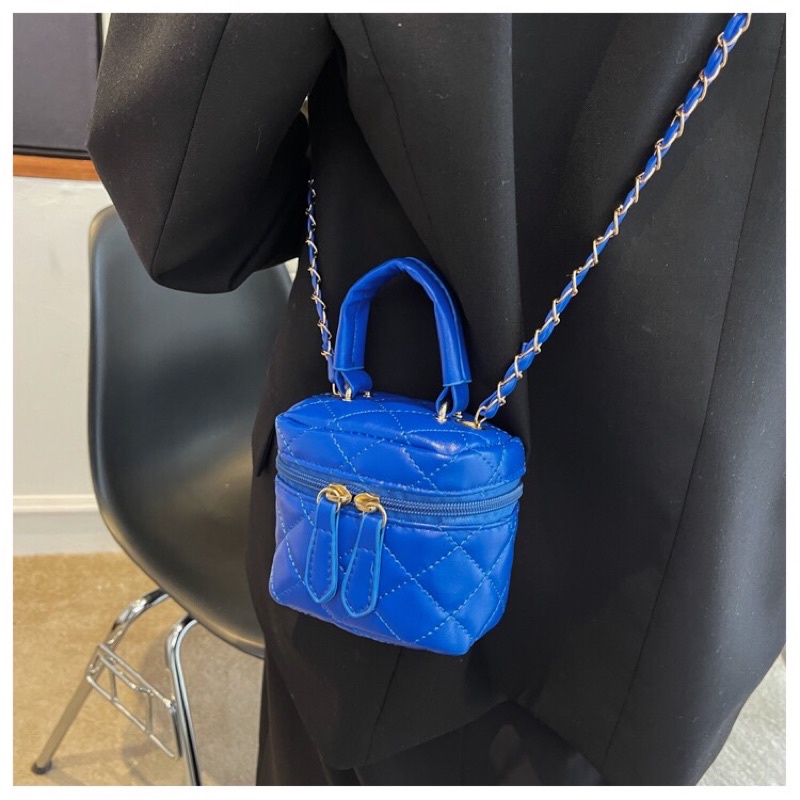 Túi đeo chéo nữ hình hộp mini thời trang sành điệu