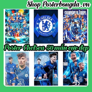 Poster Chelsea Dán Tường Cực Đẹp, Poster Bóng Đá Có In Theo Yêu Cầu