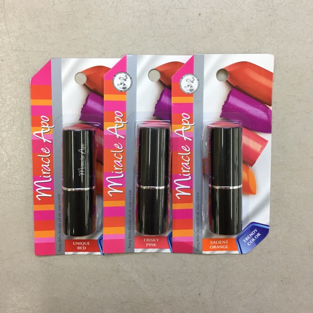MUA 01 TẶNG 01-Son MIRACLE APO LIP STICK 4g