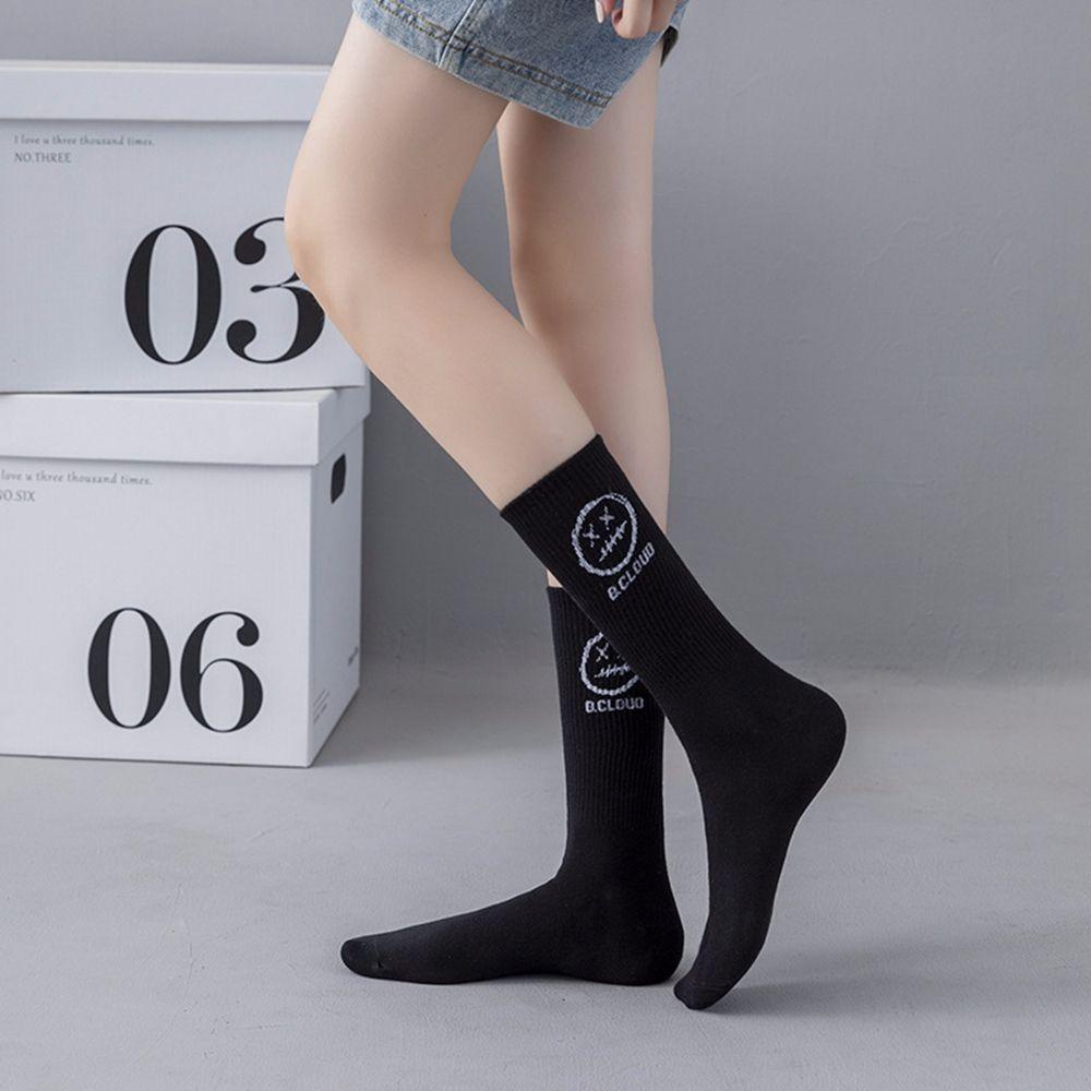 Vớ Cotton Mềm Mại Thoáng Khí In Họa Tiết Hoạt Hình Cho Nam Và Nữ