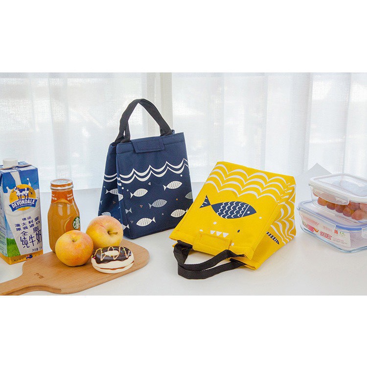 Túi Đựng Cơm Văn Phòng Giữ Nhiệt Đa Năng Hình Cá Chống Thấm Cao Cấp Giữ Nhiệt Tốt Cao Cấp 88042 Tổng Kho Sỉ Gia Dụng