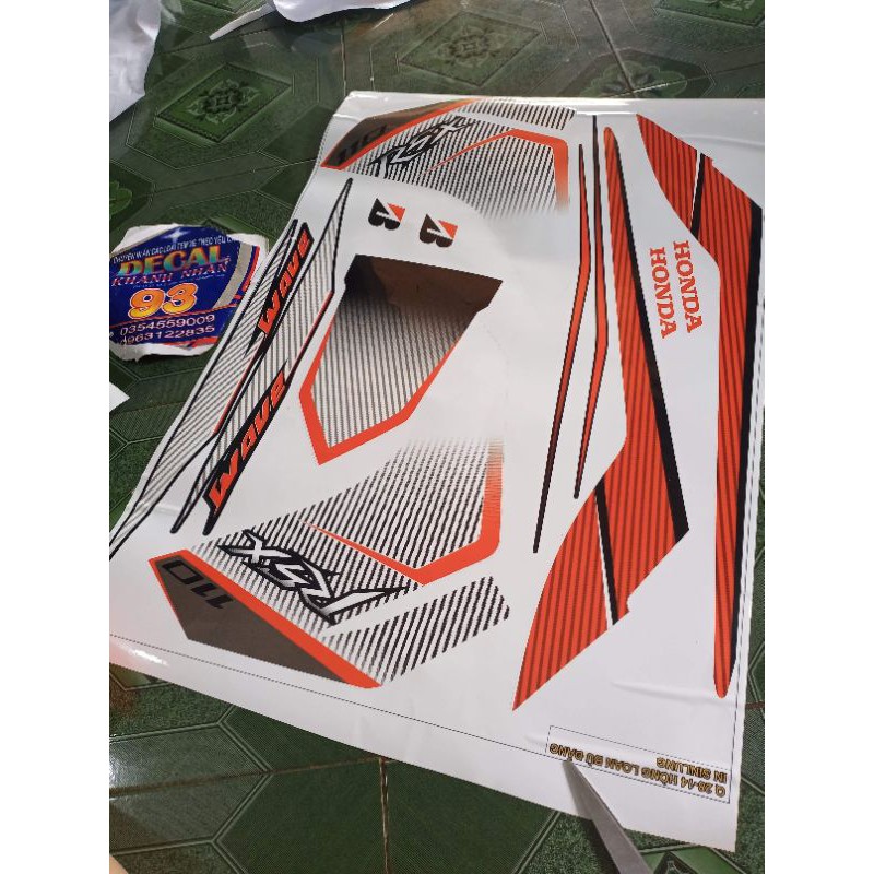 tem rời wave RSX 2012. ko bay màu