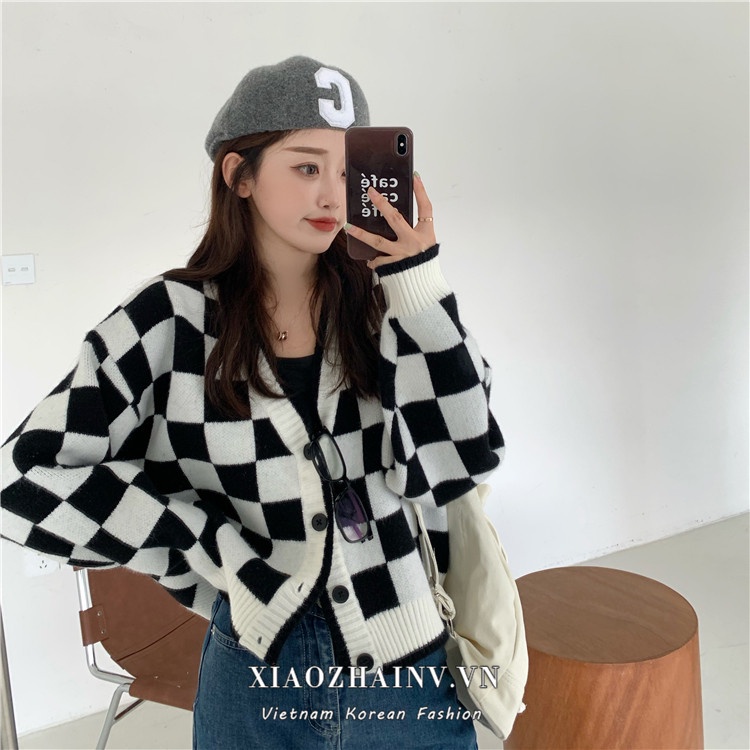 Áo khoác cardigan dệt kim thời trang cho nữ | BigBuy360 - bigbuy360.vn