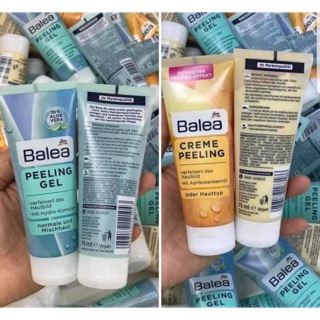 Tẩy da chết Balea Creme Peeling cho mọi loại da, 75 ml