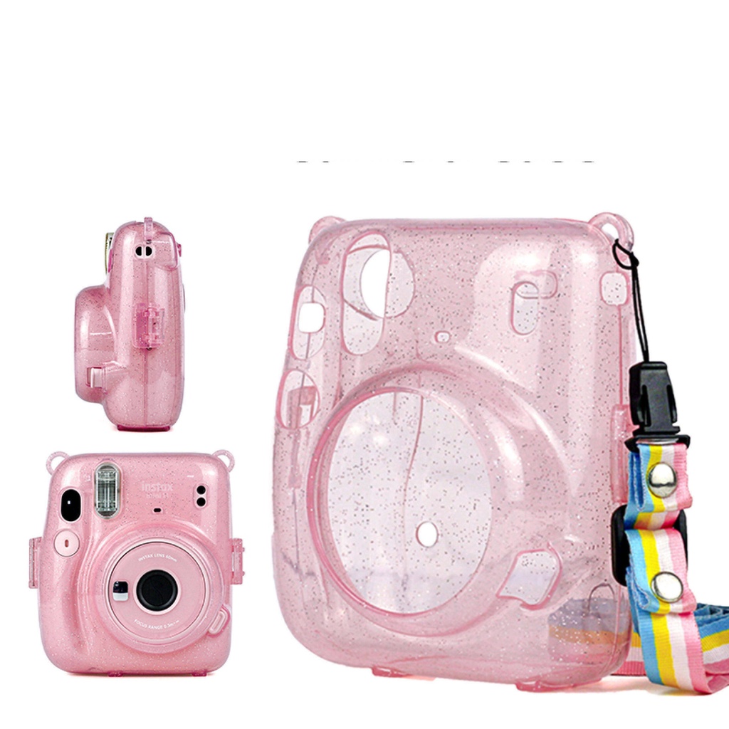 Case Ốp Nhựa Trong bảo vệ máy chụp ảnh lấy liền Instax Mini 12/ Mini 11 - chống trầy, chống va đập