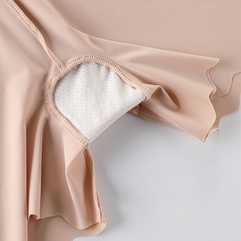 Quần lót lụa lạnh Zxyouping không đường may thoải mái cho nữ