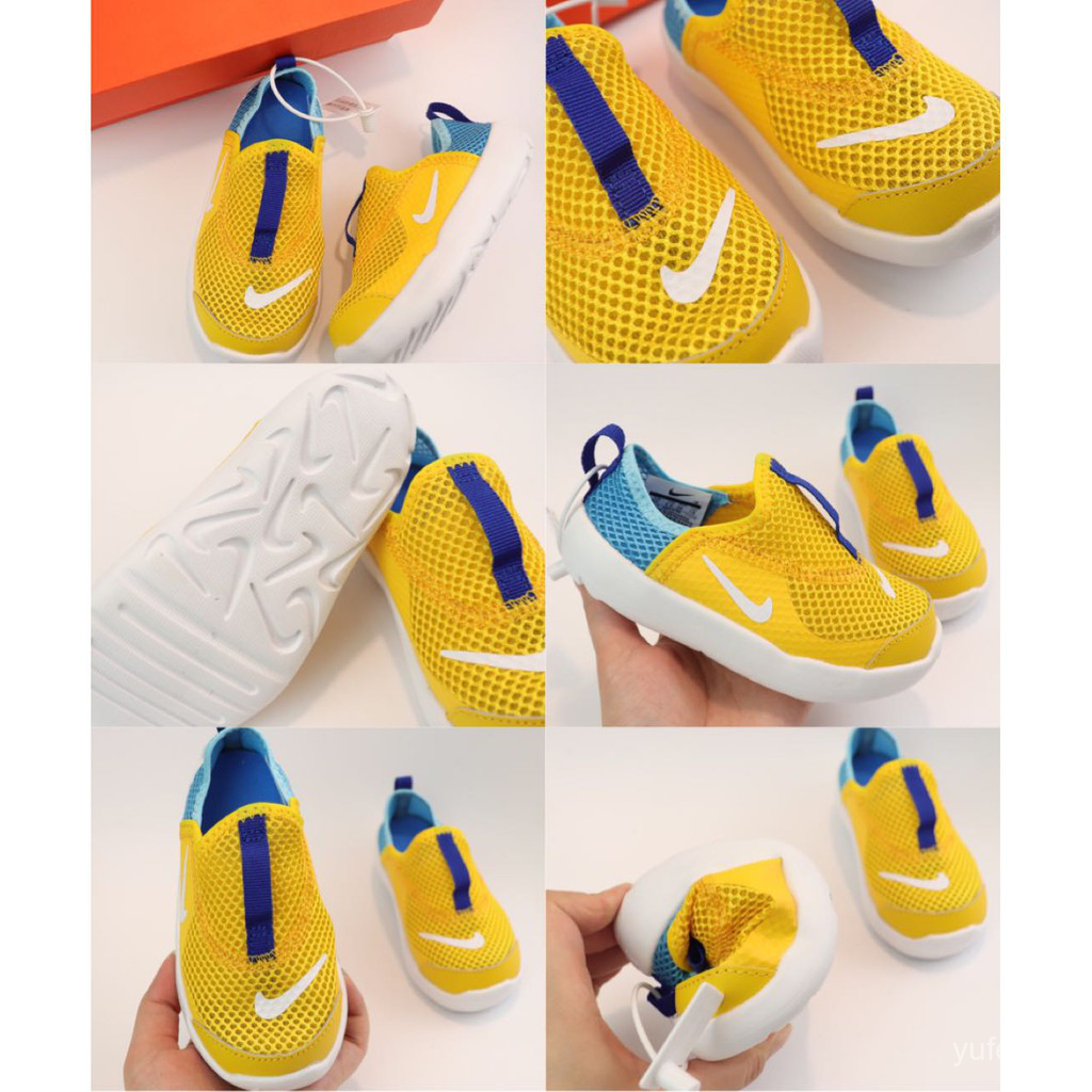 * Sẵn sàng * Nike SWOOSH một chân mùa hè giày trẻ em Giày trẻ em kVue "": ^