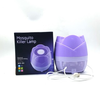 ĐÈN BẮT MUỖI HÌNH HOA TÍM- ĐẦU USB