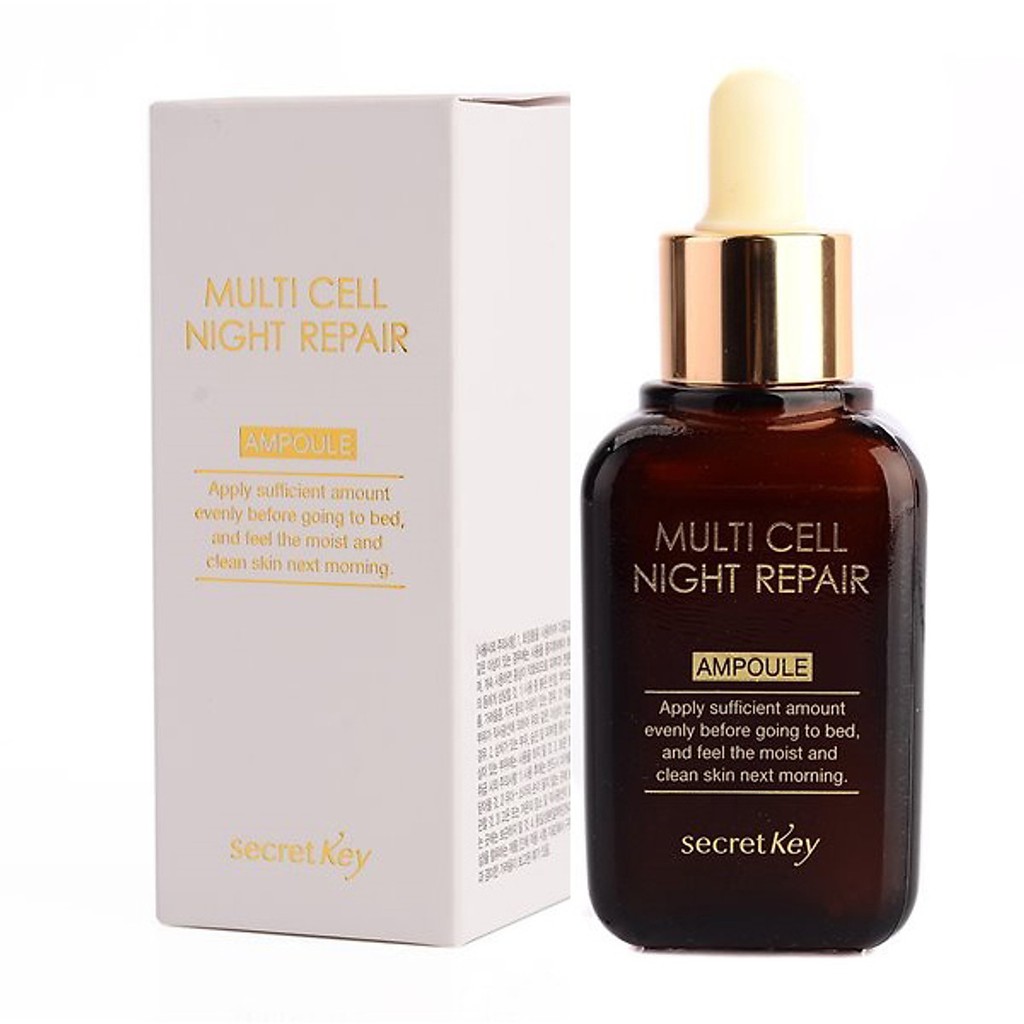 Tinh Chất Chống Lão Hóa Secret Key Multi Cell Night Repair Ampoule (50ml)