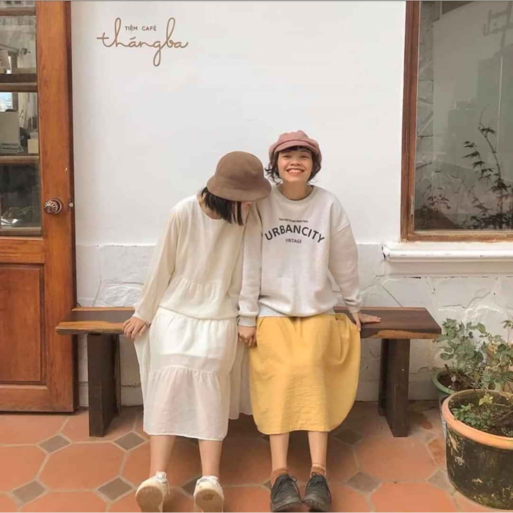 VÁY VOAN SUÔNG 3 TẦNG TAY DÀI - ĐẦM MAXI VOAN TRẮNG 2 LỚP CÔNG CHÚA MÀU ĐEN | BigBuy360 - bigbuy360.vn