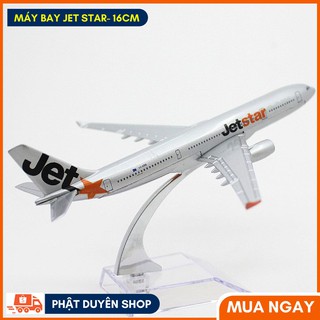 (VIDEO)Máy bay 16cm kim loại mô hình Jet Star