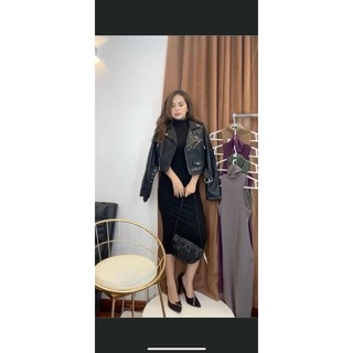 VÁY BODY CỔ LỌ SÁT NÁCH