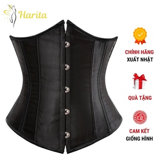Áo corset gen nịt bụng định hình giảm eo Harita cao cấp xuất Nhật