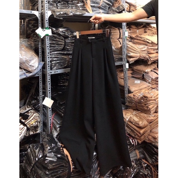 [Sale 50%] Quần ống xuông 2 ly siêu hách dáng