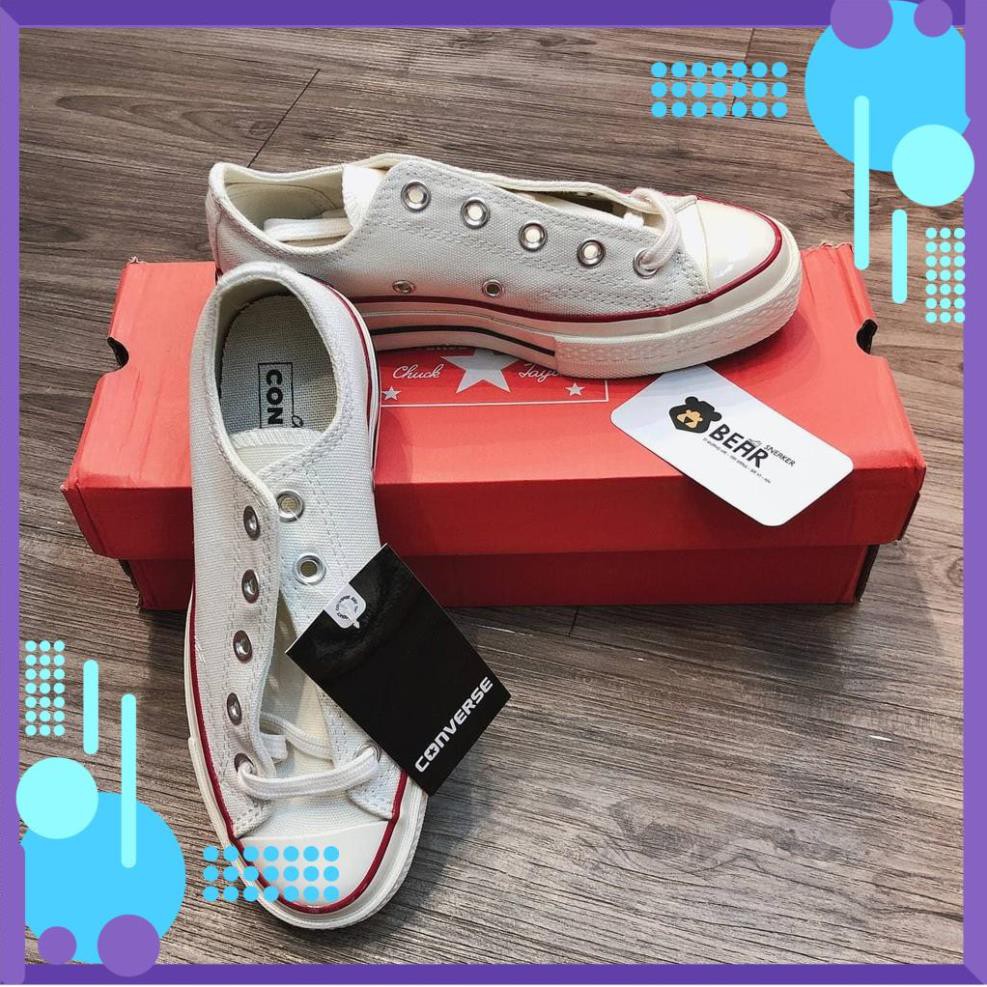 Giày thể thao Conversee kem một một [ CỰC ĐẸP - FULL BOX ] giày cổ thấp nam nữ. | BigBuy360 - bigbuy360.vn