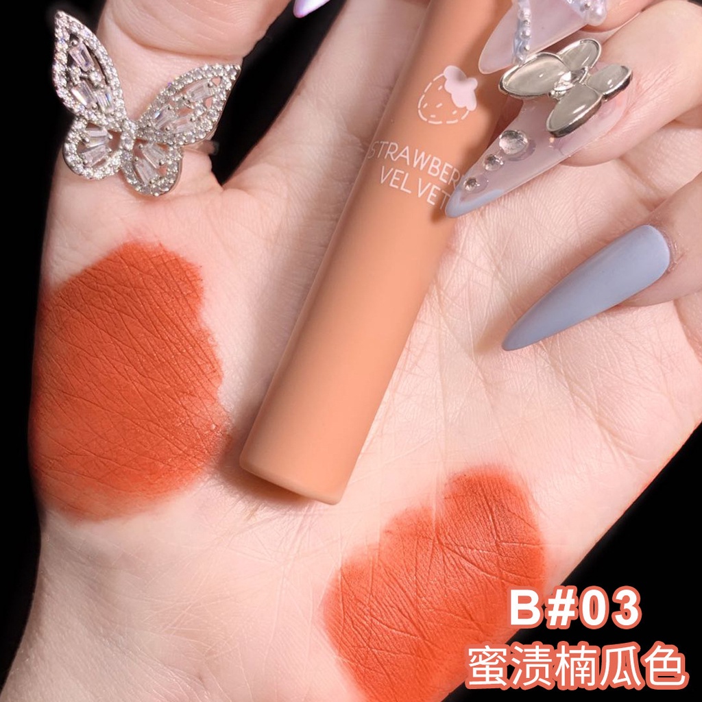 Lip Mud Matte Velvet Lip Glaze Lipstick