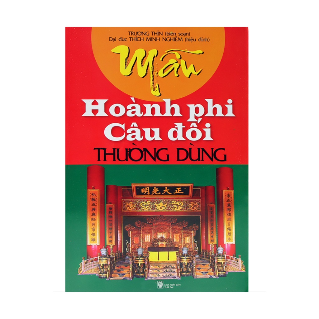 Sách - Hoành phi câu đối thường dùng