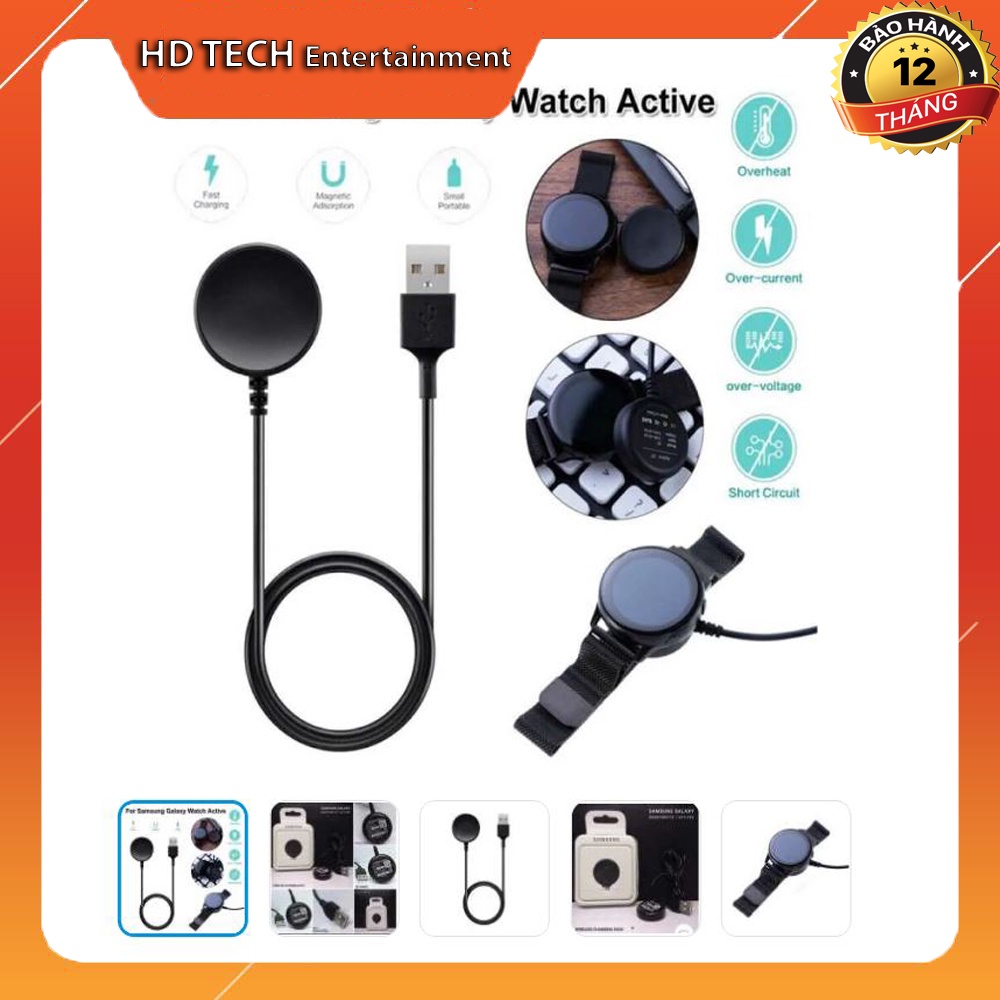 Đế sạc samsung galaxy watch 3/4, samsung active 1/2 Chính hãng