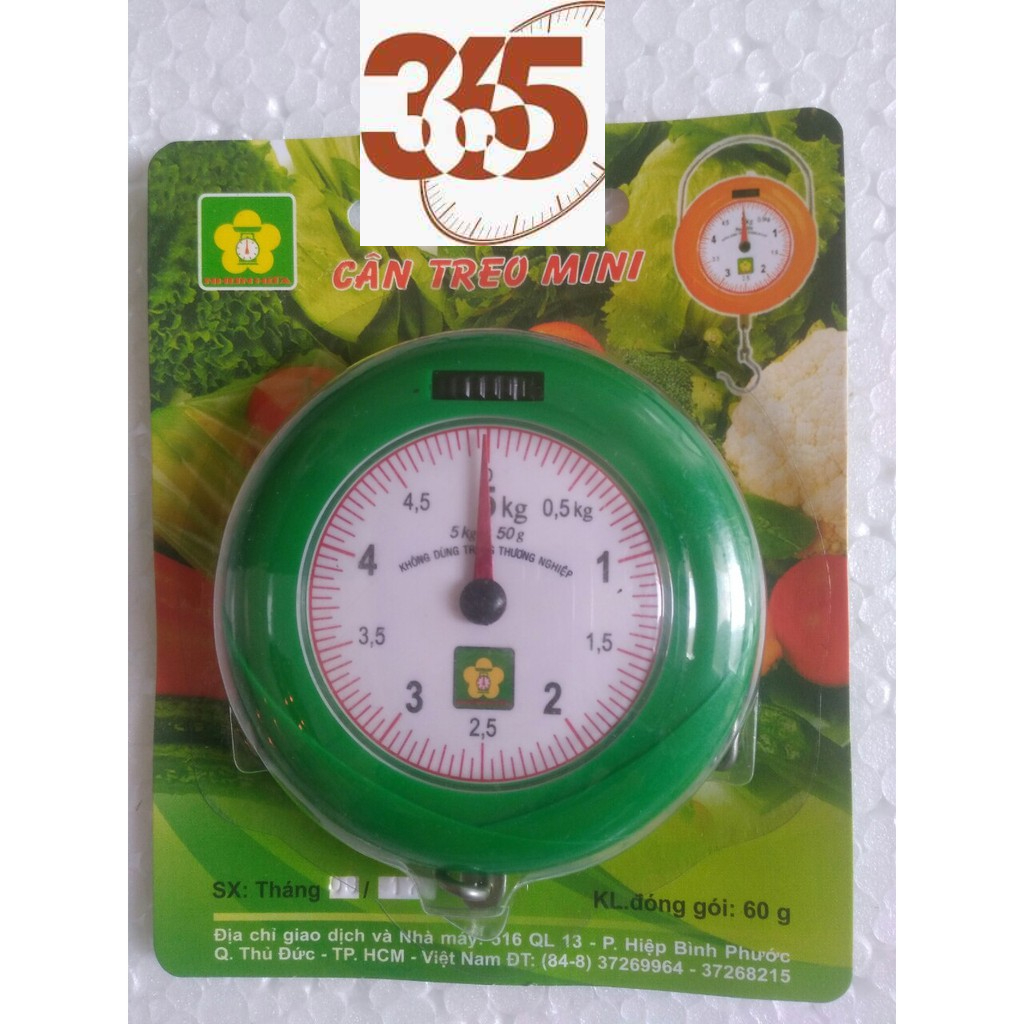 Cân Treo Mini Nhơn Hòa 5Kg, Cân Treo Mini Cầm Tay 5Kg, Cân Treo Bỏ Túi 5Kg, Nhơn Hoà, Giá Rẻ, Chất Lượng, Chính Hãng