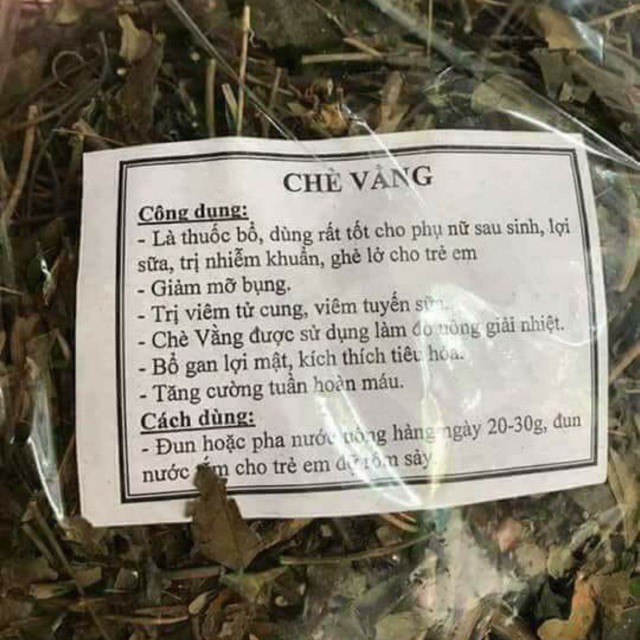 1kg lá chè vằng sẻ lợi sữa giảm cân