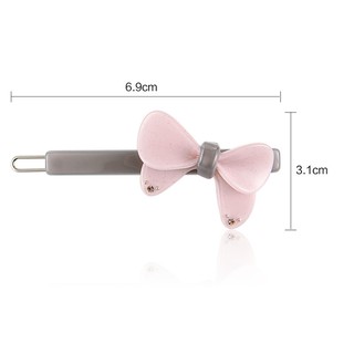 Kẹp tóc mái kiểu xà cừ