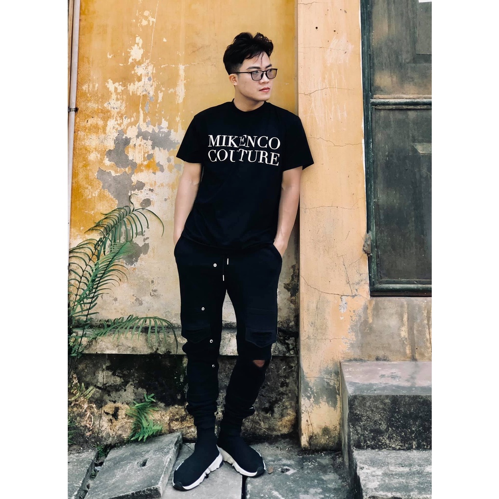 Áo Mikenco Couture 100% cotton Thoáng mát Thấm Hút Mồ Hôi