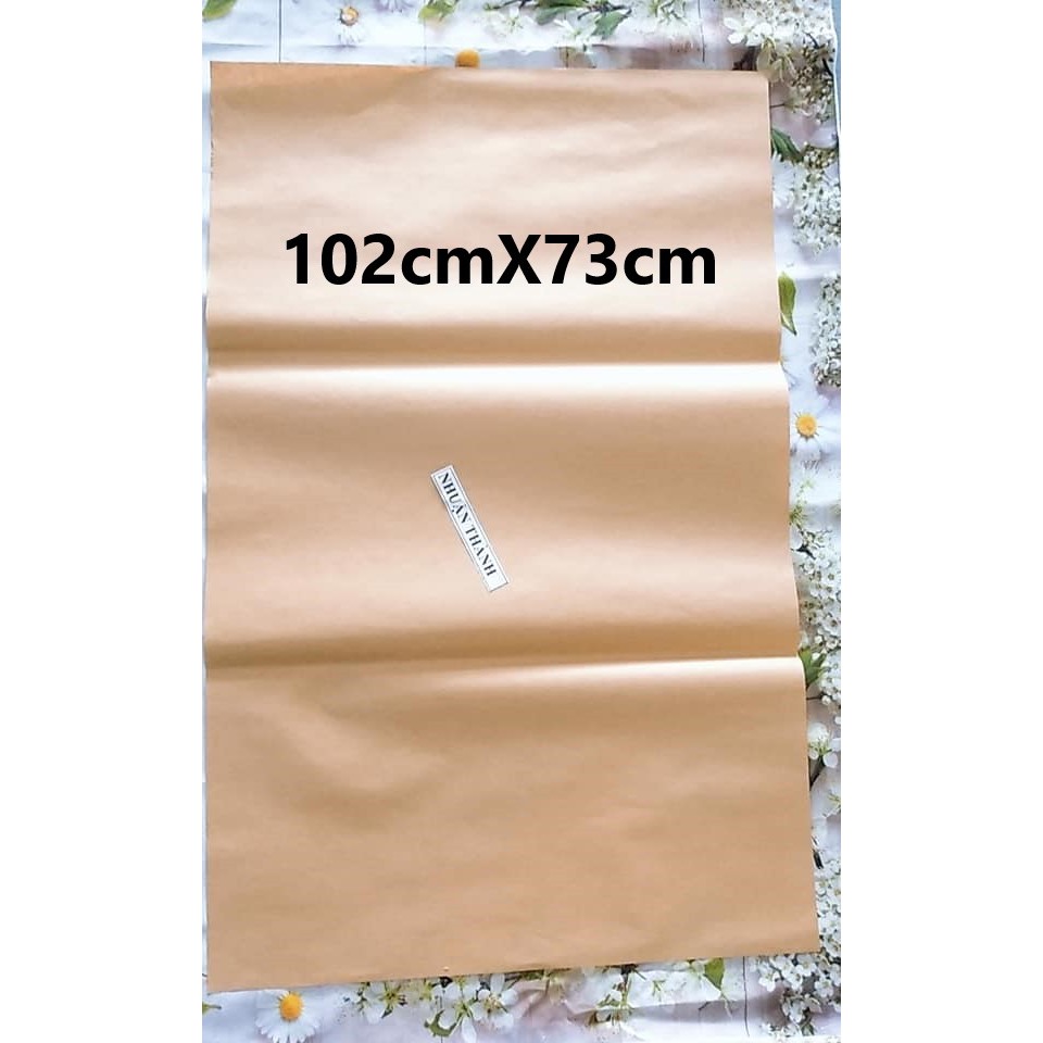 102cm X73cm combo 100 tờ giấy xi măng gói hàng khổ siêu dai