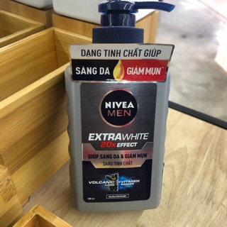 Sữa Rửa Mặt Nivea Men Dạng Tinh Chất Sáng Da- Giảm Mụn Mới Nhất 100g