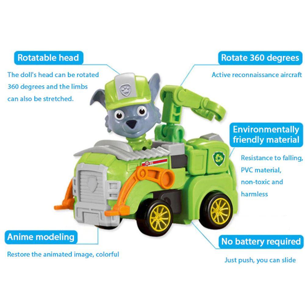 Mô Hình Đồ Chơi Chú Chó Ryder REBUY1 Patrol Chase Cho Bé