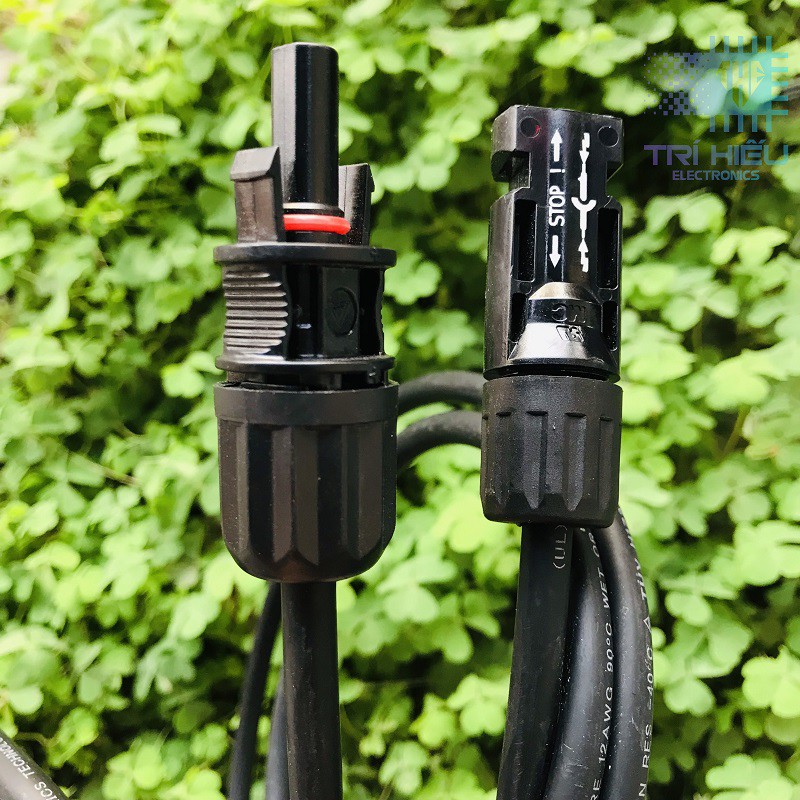 Dây cáp kèm jack MC4 chống nước 1000V 30A