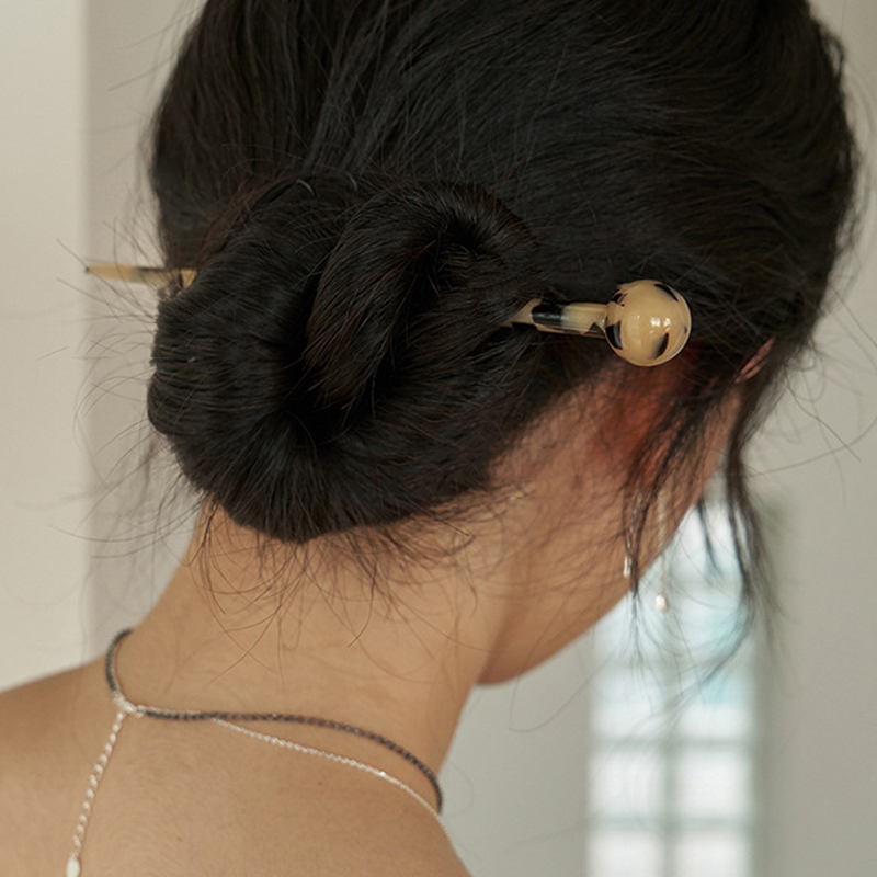 1 Kẹp Tóc Nhựa Họa Tiết Da Báo Thời Trang Cho Nữ