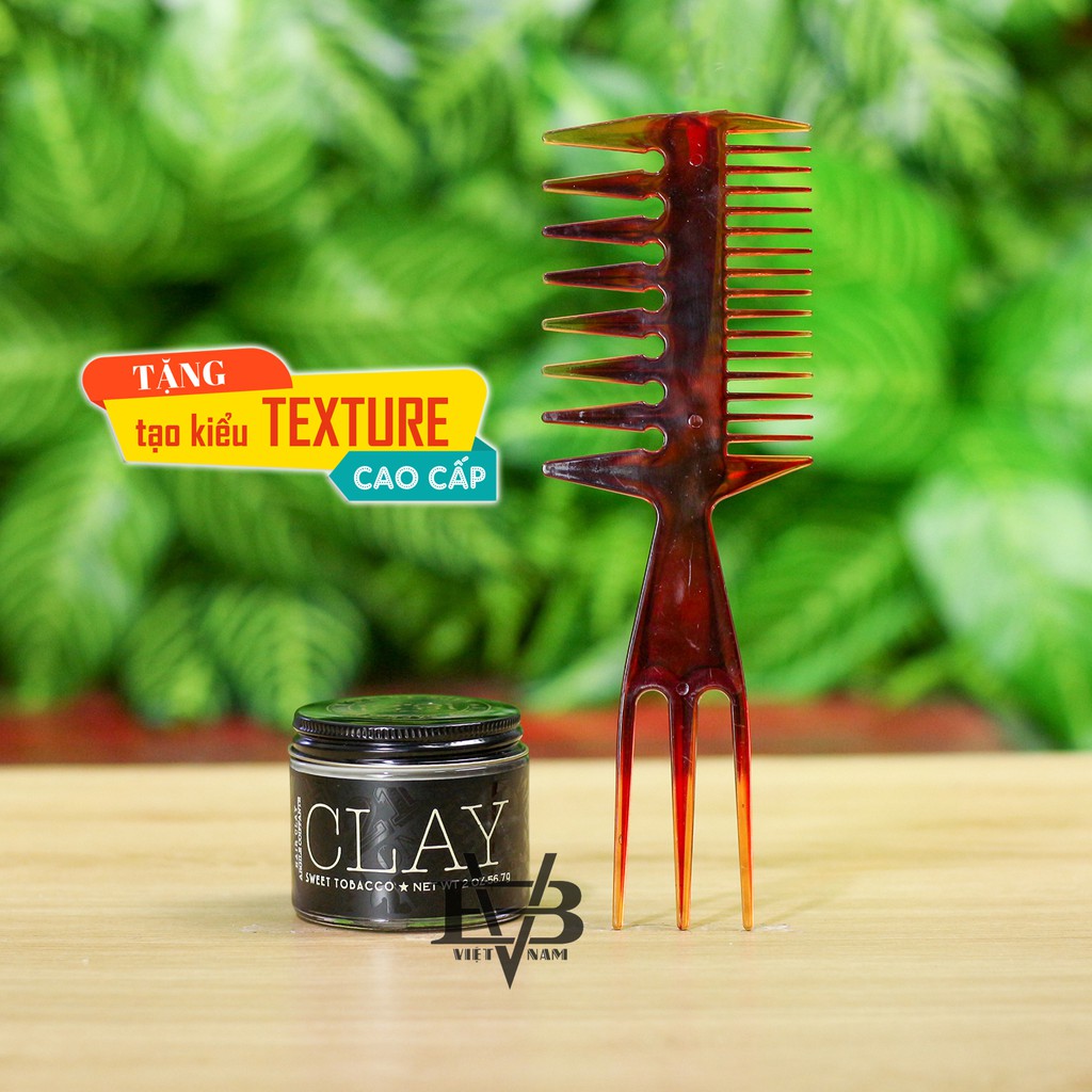 18.21 MAN MADE - Top sáp vuốt tóc 18.21 Man Made được yêu thích - Paste, Wax, Clay + Tặng Lược tạo Texture cao cấp