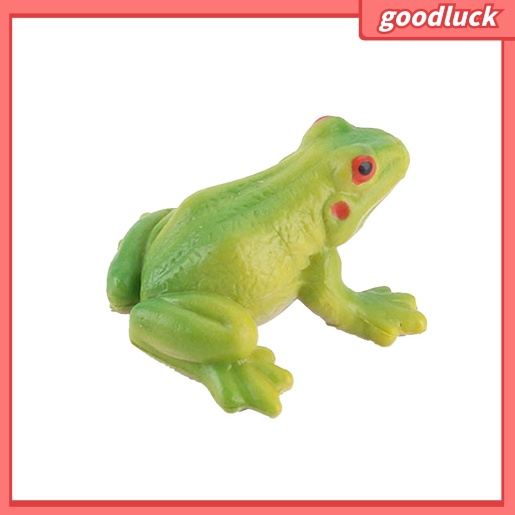Mô hình chú ếch bằng PVC không mùi sống động