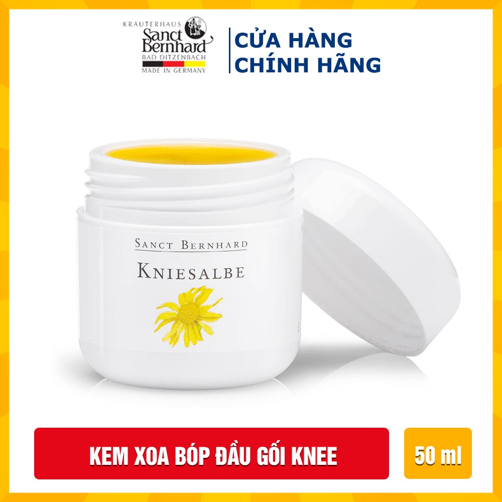 Kem xoa bóp đầu gối Kniesable (Knee Ointment) 50ml làm dịu và lưu thông máu - [Chính hãng Sanct Bernhard Đức ]