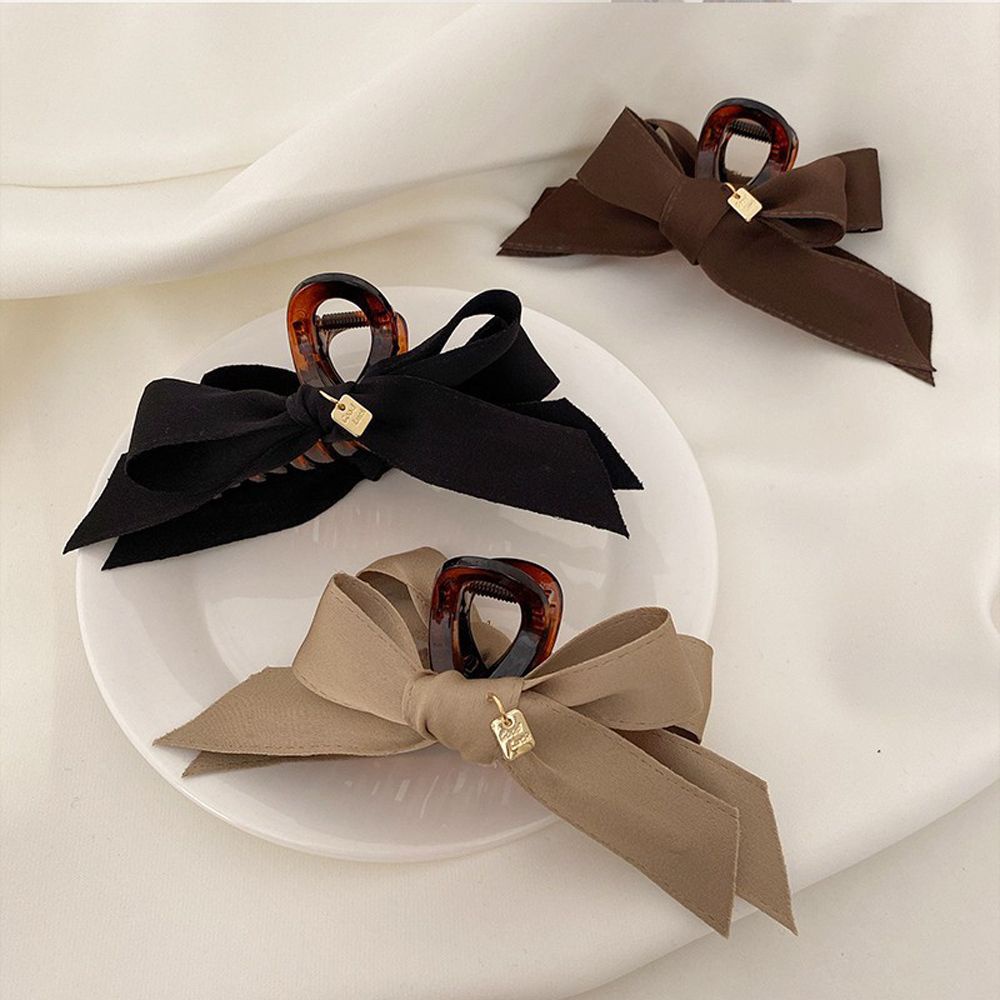 Kẹp tóc càng cua nhiều màu sắc tùy chọn thanh lịch hỗ trợ rửa mặt dành cho nữ