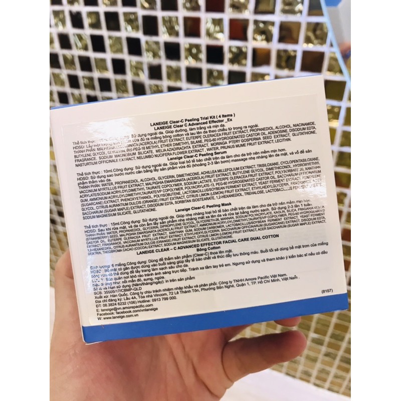Laneige tẩy tế bào chết Peeling Clear C 15ml | BigBuy360 - bigbuy360.vn