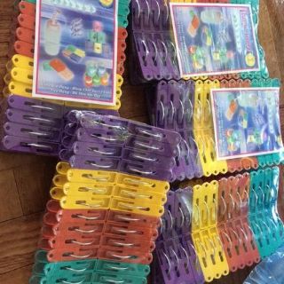 Kẹp phơi quần áo (30 kẹp)nhựa