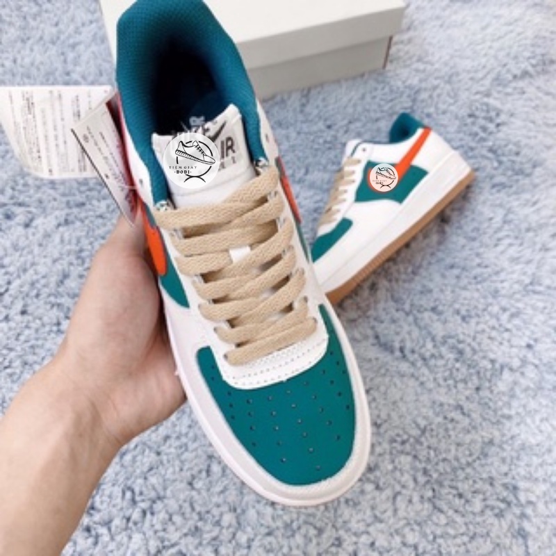 Giày thể thao nike_gucci, Giày AF1 GC xanh đỏ nam nữ cao cấp siêu hot 2021 Full Box Bill