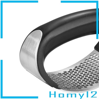 Kitchen Garlic Press Rocker Stainless Garlic Crusher Squeezer Gadget Durable