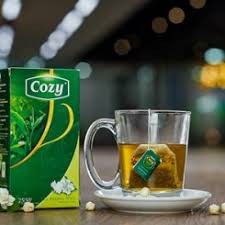 Trà cozy túi lọc nhiều hương vị đào, dâu, nhài, sen, hạc hà, táo, xanh, hồng trà