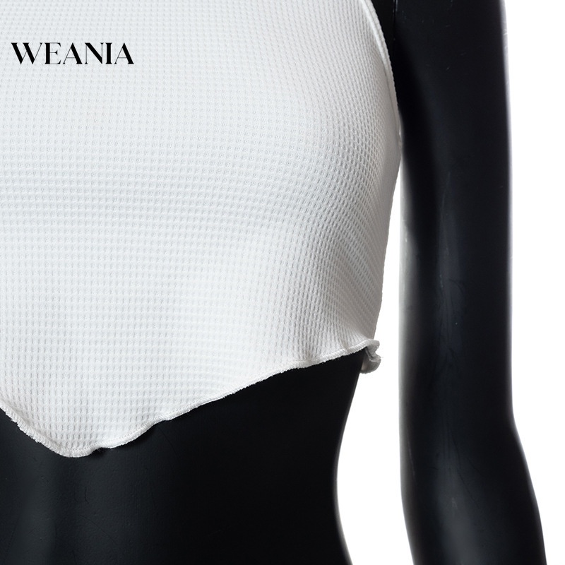 Áo Croptop Sát Nách Cổ Tròn Thời Trang Mùa Hè Trẻ Trung