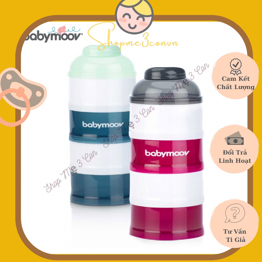 Hộp Chia Sữa Bột 4 Tầng BabyMoov