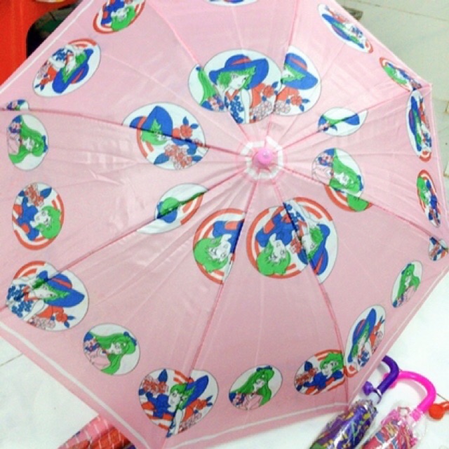 Dù trẻ em bé hoạ tiết xinh xắn