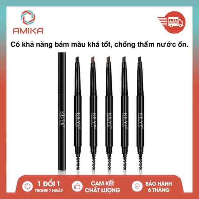 Chì kẻ chân mày 2 đầu, Chì kẻ chân mày lâu trôi, không thấm nước KILYE | BigBuy360 - bigbuy360.vn