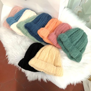Mũ Len Hàn Quốc Nữ Ulzzang Siêu Xinh Chất Len Dày Dặn Ấm Áp