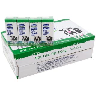 Sữa tươi tiệt trùng có đường VINAMILK 180ml