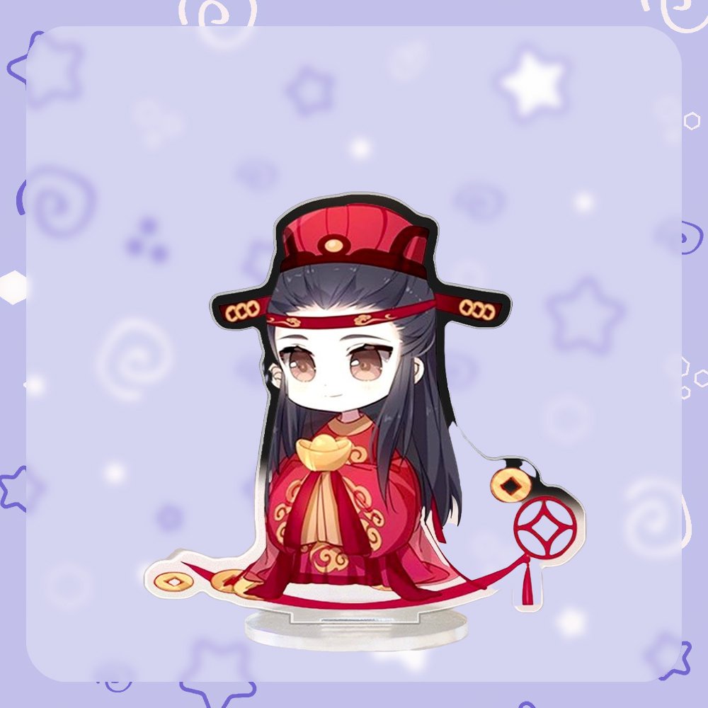 ( MINI ) Mô hình Standee ĐÁM CƯỚI - MA ĐẠO TỔ SƯ Mặc Hương Đồng Khứu anime chibi mica