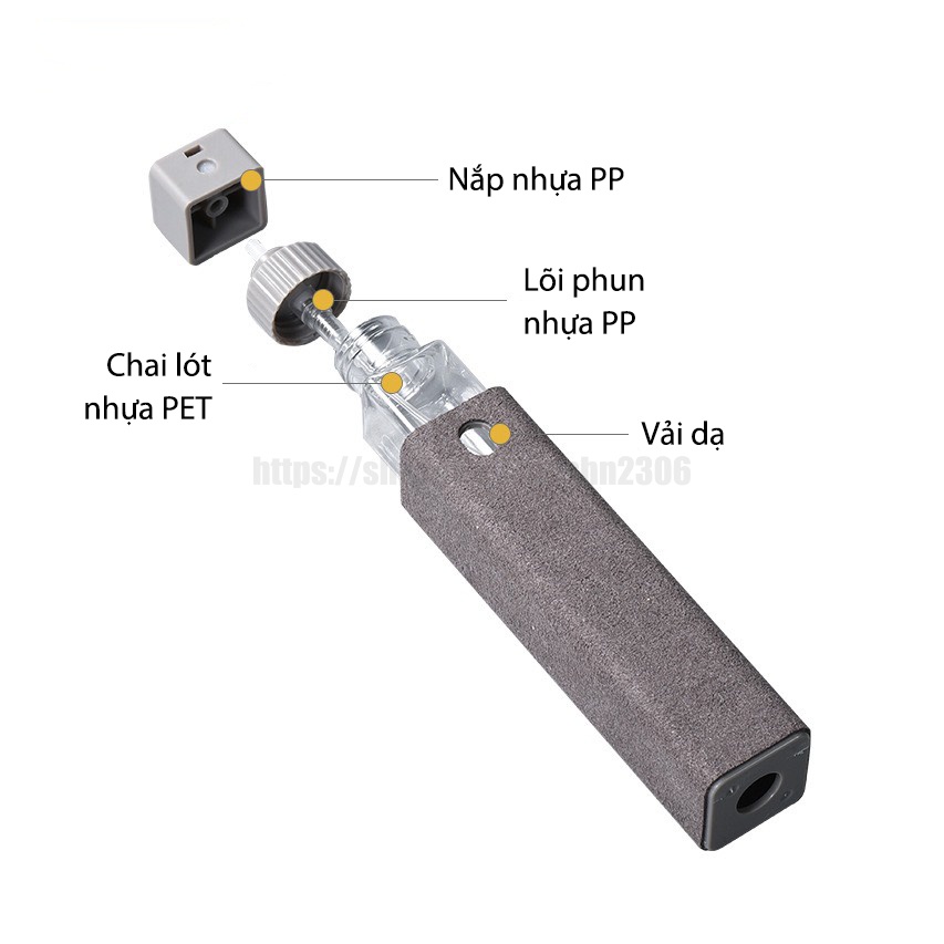 Bình Xịt Vệ Sinh Làm Sạch Màn Hình Điện Thoại/Máy Tính Bảng/Laptop Tiện Dụng Có Thể Tái Sử Dụng - Otis Shop