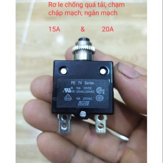 Rơ le 15A/20A chống quá tải, chạm mạch, ngắn mạch